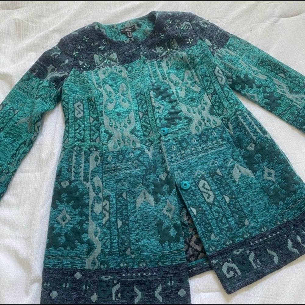 Beautiful Susan Graver Artisan Coat